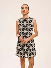 Embroidered Cotton Sleeveless Dress