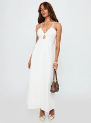 Harkonnen Maxi Dress White
