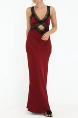 Crossroads Dress - Garnet