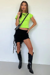 Green Graphic Tee Short Sleeve