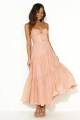 Summer Feels Maxi Dress Peach