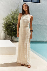 Wandering Soul Maxi Dress Cream