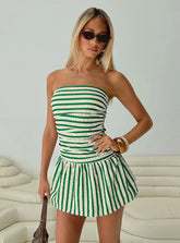 Montebello Strapless Mini Dress Multi