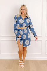 Boho Charm Embroidered Mini Dress