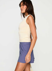 Upstate Mini Skirt Purple