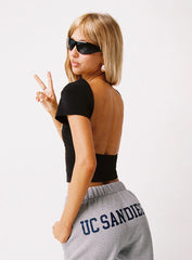 UCSD Comeback Top Black