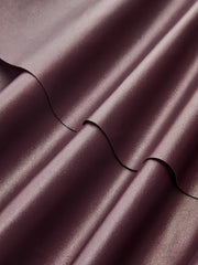 Sleeveless Faux Leather Tiered Ruffle Mini Dress