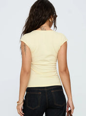 Glide Tie Up Top Butter