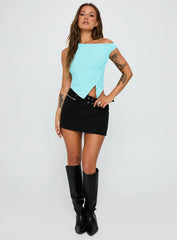 Paltrow Cargo Mini Skort Washed Black