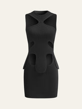 Cut-Out Halter Dress
