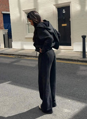All Day Oversized Hoodie Washed Black