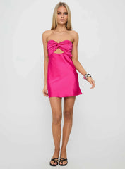 Shellie Mini Dress Hot Pink