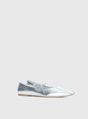 Billini Haruna Ballet Flats Silver Metallic