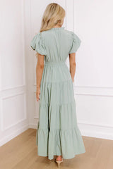 Simply Sweet Maxi Dress in Sage