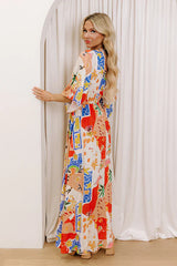 Vacay Mode Button Down Maxi Dress