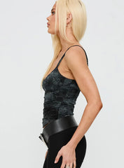 Attention On Me Top Black