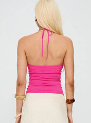 A Vision Hardware Detail Top Hot Pink