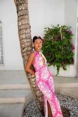 FORTUNATE ONE Harper Maxi Dress Pink