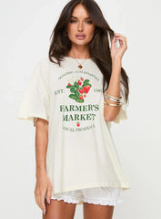 Local Produce Tee White