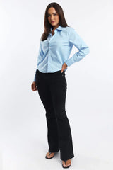 Blue Smart Fit Shirt