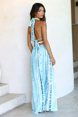 Sweet Azure Maxi Dress Blue