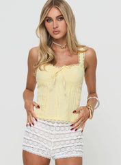 Stellah Top Yellow