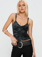 Attention On Me Top Black