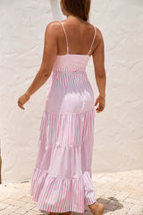 Picnic Season Maxi Dress Pink