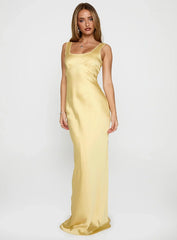 Dasha Maxi Dress Lemon