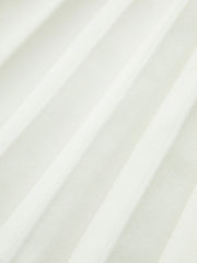 Sleeveless Buttoned Vest-Style Pleated Dress