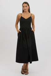Black Maxi Dress Singlet