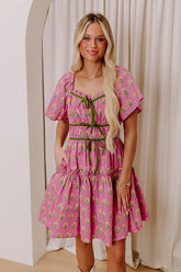 Countryside Charm Floral Mini Dress