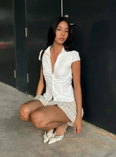 Arianwyn Short Sleeve Shirt White