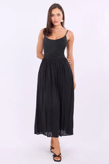 Black Maxi Dress Singlet