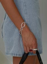 Wait For You Bracelet Silver