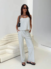 Born To Brag Set Blue Stripe