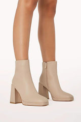 Pamela Block Heel Bootie