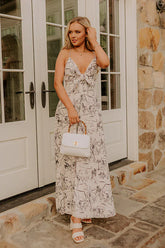 Costa Rica Cutie Linen-Blend Maxi Dress