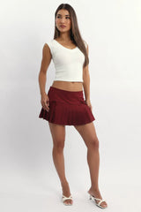 White T-Shirt Short Sleeve V-Neck