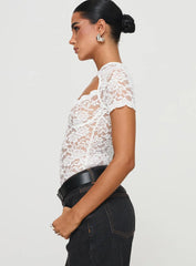 Giallo Bodysuit White