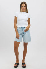 White Graphic Tee Short Sleeve