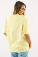 Yellow Graphic Tee Short Sleeve