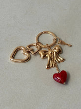 Aurelio Pendant Keyring Gold