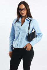 Blue Smart Fit Shirt