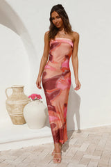 Let Me In Maxi Dress Orange