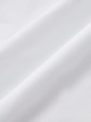 Contrast Panel Button Shirt Dress