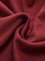 Faux Leather Paneled Knit Mini Dress