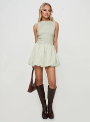 Narnie Mini Dress Sage