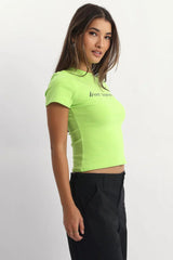 Green Graphic Tee Short Sleeve