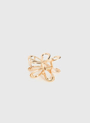 Beija Flower Hair Clip Gold